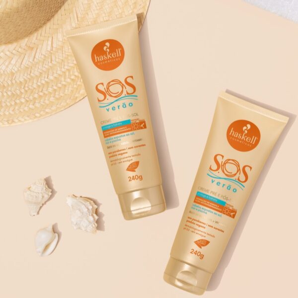 Haskell SOS Verão Creme Pré e Pós Sol 240g