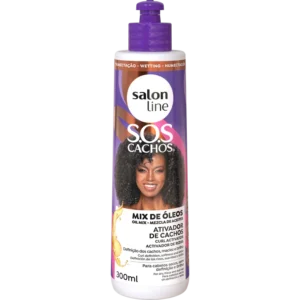 Salon Line S.O.S. Cachos Mezcla de Aceites Activador de Rizos 300g