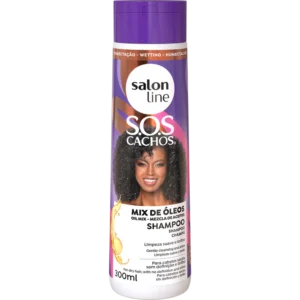 Salon Line Champú Mezcla de Aceites S.O.S. Cachos 300ml
