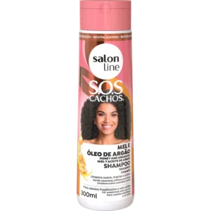 Salon Line Champú con extracto de miel S.O.S. Curls 300ml
