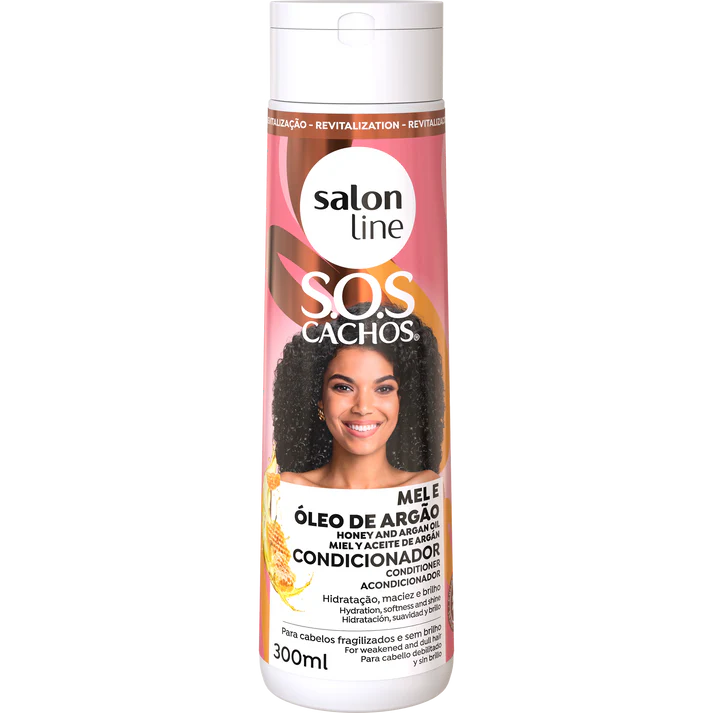 Salon Line S.O.S. Cachos Extrato de Mel Condicionador 300ml