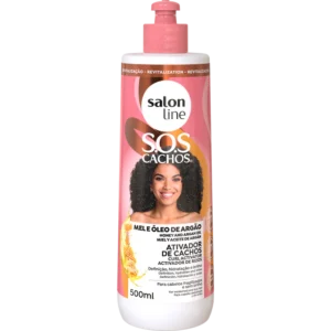 Salon Line S.O.S. Curls Activador de rizos con extracto de miel 500g