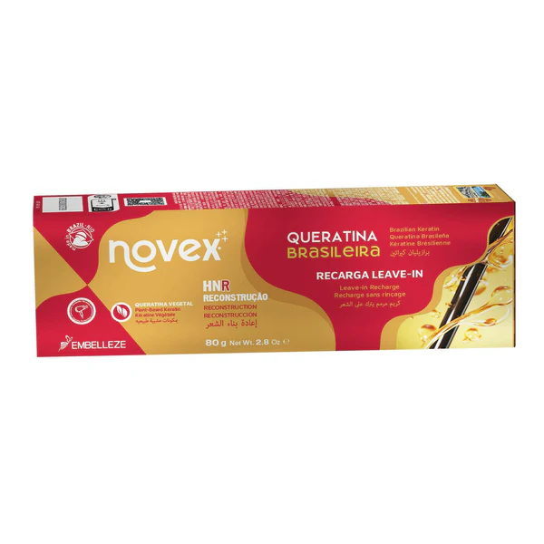 Novex Queratina Brasileira Recarga de Queratina 80g