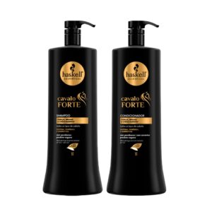 Haskell Cavalo Forte Kit Profissional Shampoo 1L + Condicionador 1L