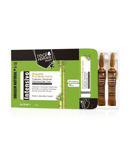 Real Natura Tonificador Vitaminado 6 Ampolas 15ml