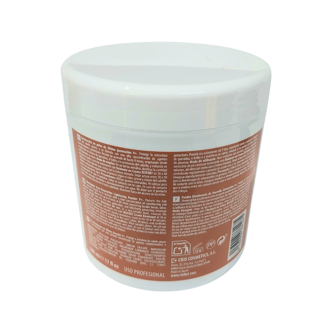 Risfort Pó Descolorante Blonde Plex 500g