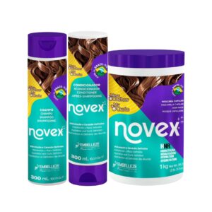 Kit Novex Mis Rizos Champú + Acondicionador + Mascarilla 1kg