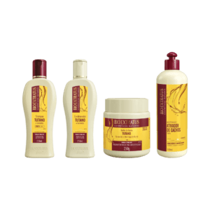 Kit Bioextratus Tutano Banho De Creme, Shampoo E Condicionador + Finalizador Ideal para cabelos ressecados. Sua fórmula limpa com suavidade, nutre e hidrata intensamente, além de proteger os fios, tornando-os mais saudáveis, macios e brilhantes.