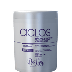 B-tox Ciclos Violet 1Kg - Portier - Alisamento- Botox para Loiros - Nova Embalagem- Brasil Cosméticos