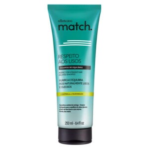 O Boticário Shampoo Match Respeito aos Lisos 250ml