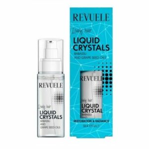 Revuele Lively Hair - Liquid Crystals Hair Restoration Serum - Óleos de babaçu e uva