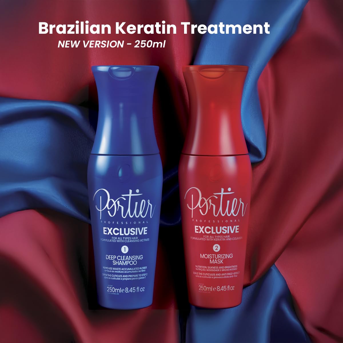 Portier Exclusive Alisamento Progressiva Brasileira Kit 2×250 ml - Image 4