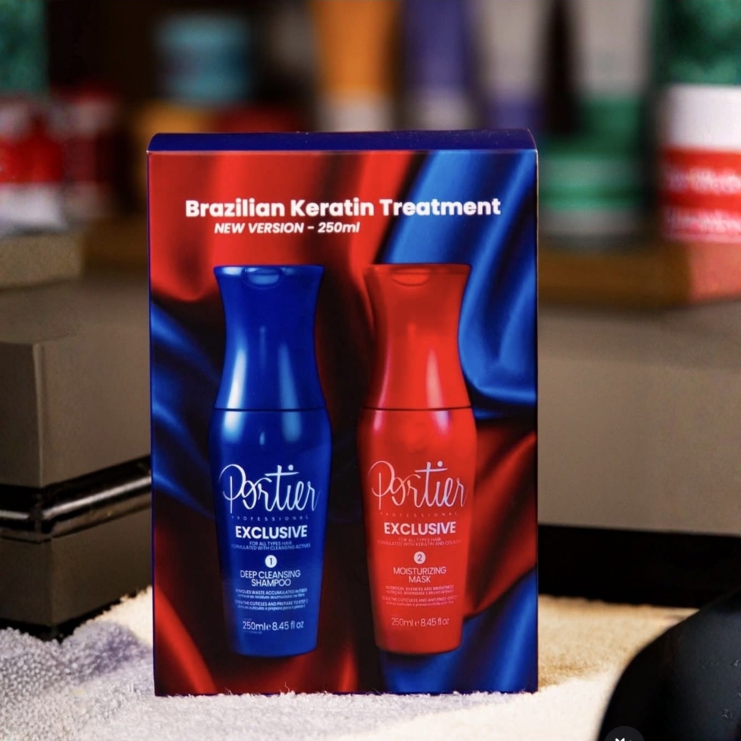 Portier Exclusive Alisamento Progressiva Brasileira Kit 2×250 ml - Image 5