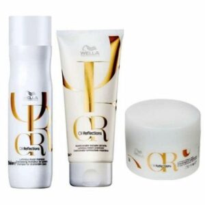 Kit Wella Professionals Oil Reflections Tratamento (Shampoo Condicionador Máscara