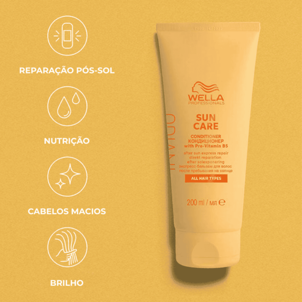 El kit Wella Professionals Invigo Sun Care ofrece protección UV, hidratación y reparación intensiva para todo tipo de cabello antes, durante y después de la exposición al sol.