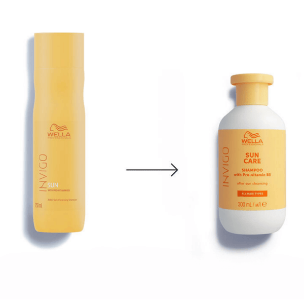 El kit Wella Professionals Invigo Sun Care ofrece protección UV, hidratación y reparación intensiva para todo tipo de cabello antes, durante y después de la exposición al sol.