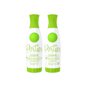 Portier Cocoliss, um alisamento capilar formulado com óleos exóticos, água e óleo de coco que conferem uma ação hidratante, lubrificante e anti frizz ao cabelo. Ele atua como um agente condicionante, proporcionando o realinhamento perfeito da superfície cuticular dos fios através de uma ação emoliente e reconstrutora, gerando leveza, suavidade e um acabamento perfeito aos fios secos e rebeldes. O resultado são cabelos hidratados, controlados e com um brilho refletivo incrível. Shampoo Cocoliss: Limpa profundamente o cabelo, removendo os resíduos de produtos acumulados na fibra capilar. Proporciona fios extremamente limpos, com abertura completa das cutículas, prontos para receber o tratamento. Máscara Cocoliss: Formulada com óleos exóticos com ação emoliente, lubrificante e anti frizz. Atua como um condicionante, proporcionando realinhamento da superfície cuticular, conferindo ao cabelo leveza, suavidade e movimento. Elaborado com extrato de Canela da China que promove brilho reflexivo ao cabelo, Mirra que equilibra a oleosidade e a queda dos fios, Oliva que potencializa o efeito da hidratação e o óleo de Cálamo que forma um filme protetor nos fios, mantendo o realinhamento e a hidratação por mais tempo. Atenção, informação importante sobre o produto: A Portier está a realizar a troca de todas as embalagens dos produtos para a Europa, com o intuito de diferenciá-las em  território brasileiro e europeu, sendo um melhor controle e cumprir as exigências da Infarmed. Sendo assim, terão a descrição em Português, Espanhol e Árabe ,entre outros quesitos. Informado isto, no momento em que realize a tua encomenda,  poderá receber a nova ou a antiga embalagem. Agradecemos a compreensão.