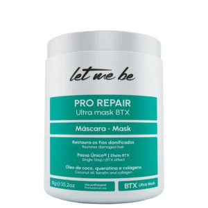 B-tox Orgânico Let Me Be 1Kg - Passo Único - Pro Repair - Nova Embalagem Brasil Cosméticos