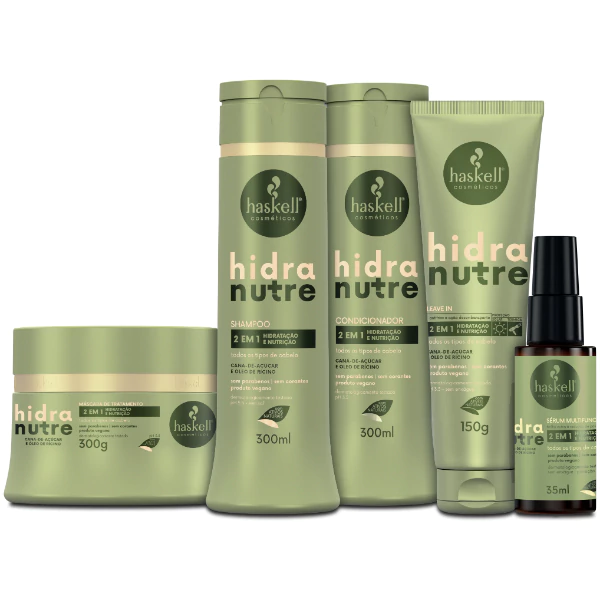 Kit Haskell Hidranutre Multifuncional- Brasil Cosméticos