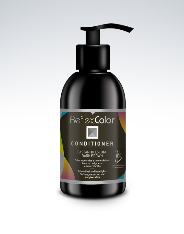 Zelo Reflex Color Condicionador Castanho Escuro 250ml