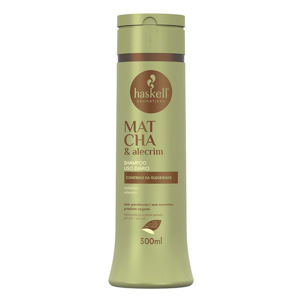 Haskell Shampoo Mat Cha e Alecrim Controle de Oleosidade 300ML – Brasil 