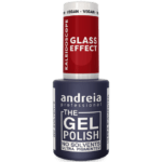 Andreia The Gel Polish – Kaleidoscope Glass Effect – KL6 Vermelho Translúcido BC