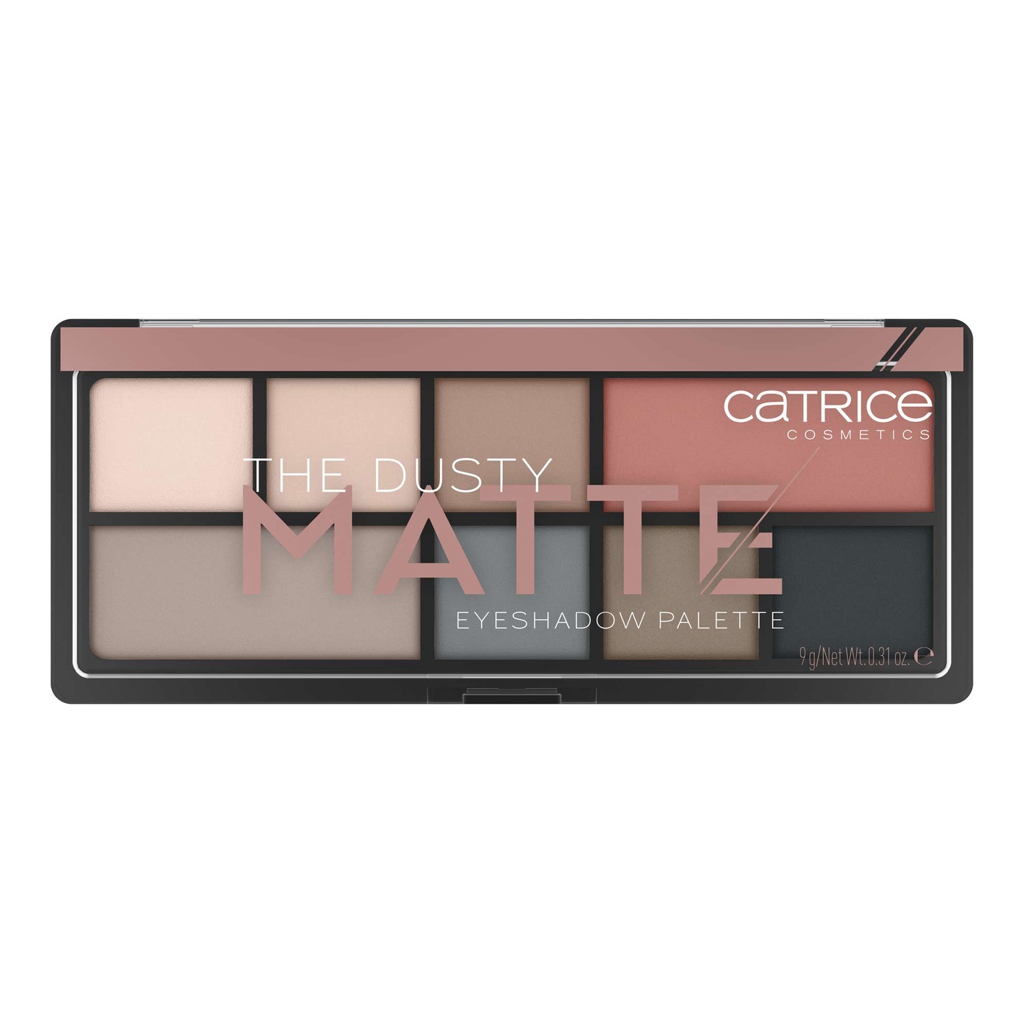 Catrice - Paleta de sombras The Dusty Matte 9g – Brasil Cosméticos