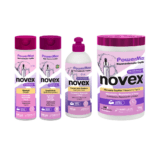 Novex Kit Power Max Hair Harmonization Shampoo + Condicionador + Máscara + Creme de Pentear 3x300g e 1kg BC