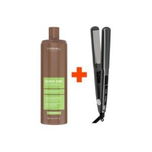 Prohall Burix One Alisamento 1000 ml + Prancha Lizze Extreme 250 °C Titânio
