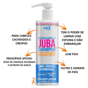Widi Care Higienizando a Juba Shampoo 500ml - brasil Coaméticos