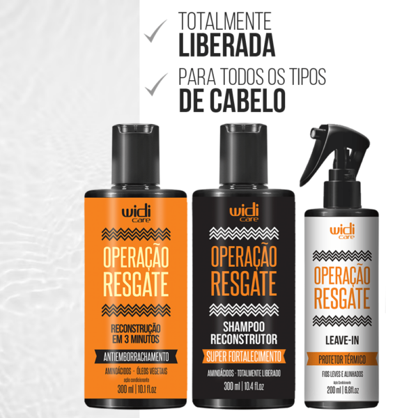 Widi Care Kit Operação Resgate Reconstrução | Brasil Cosméticos