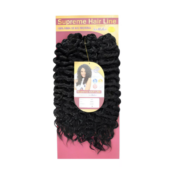 Ser Mulher JOY Crochet Braids Cor 1 Preto Cabelo Cacheado 300g