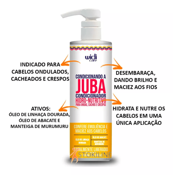 Widi Care Juba Condicionador Hidratante 500ml