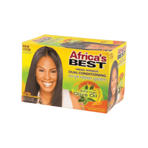 Africa's Best Kit Desfrisante Super proporciona alisamento superior com a melhor nutrição, condicionamento e proteção para o seu cabelo.