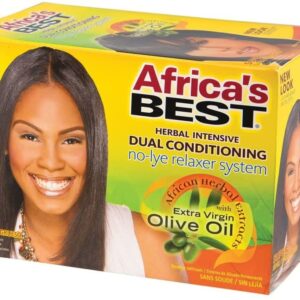 Africa's Best Kit Relaxante Super: Nutrição e Alisamento Superior