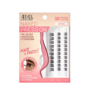 Ardell Naked Press On Pre-Glued Underlash Extensões De Pestanas Natural