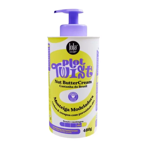 Lola Plot Twist Manteiga Modeladora Nut Butter Cream 480g