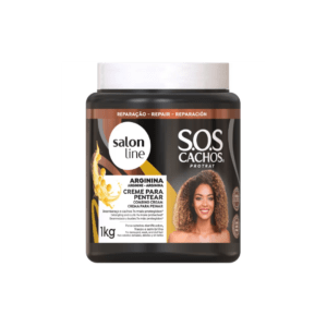 Salon Line S.O.S. Cachos Arginina Creme Para Pentear 1kg