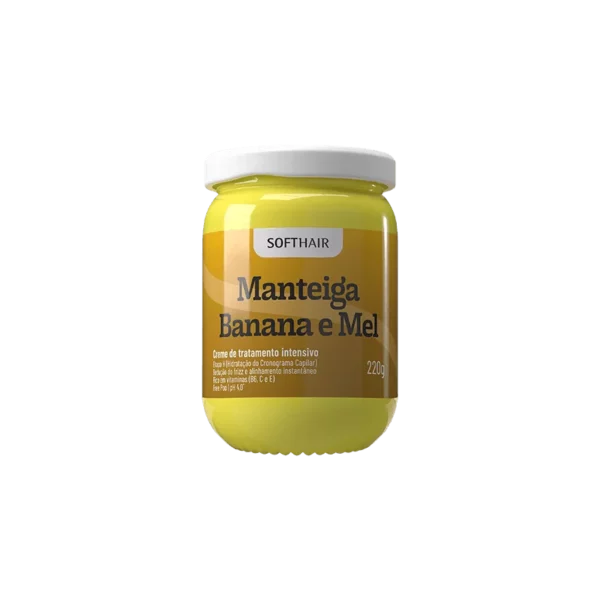 Soft Hair Manteiga Banana e Mel 220g