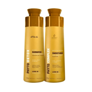 Kit Let Me Be Shampoo Preparatório Phyto Detox 1Kg + Alisante Phyto Complex 1Kg