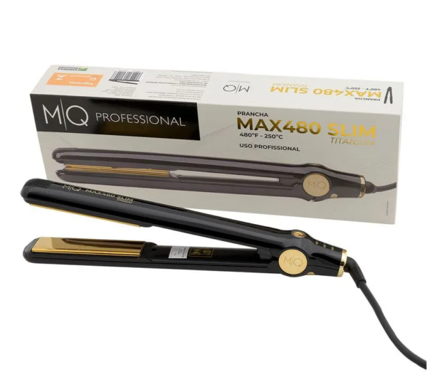 MQ Professional Prancha de Titânio Max480 Slim