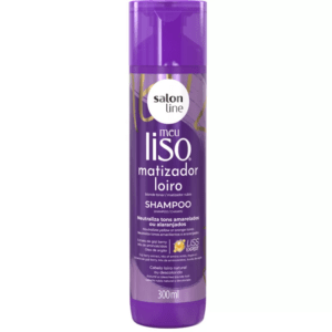 Salon Line Meu Liso Shampoo Matizador Loiro 300ml