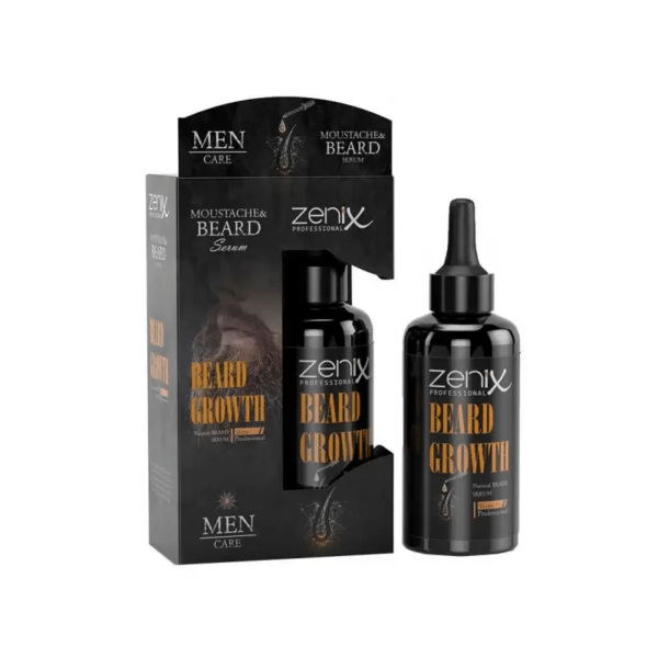 Zenix Sérum Barba e Bigode Óleo de Argan e Amêndoa 50ml