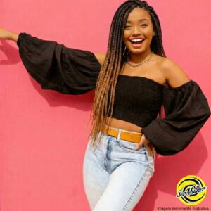 Ser Mulher SUPER JUMBO PREMIUM Cabelos Sintéticos Para Tranças Africanas Cor T1B/27 Preto/Mel Degradê 522g