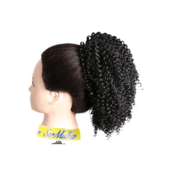 Ser Mulher DONNA Afro Puff suave e natural ao toque! Fácil de Aplicar.