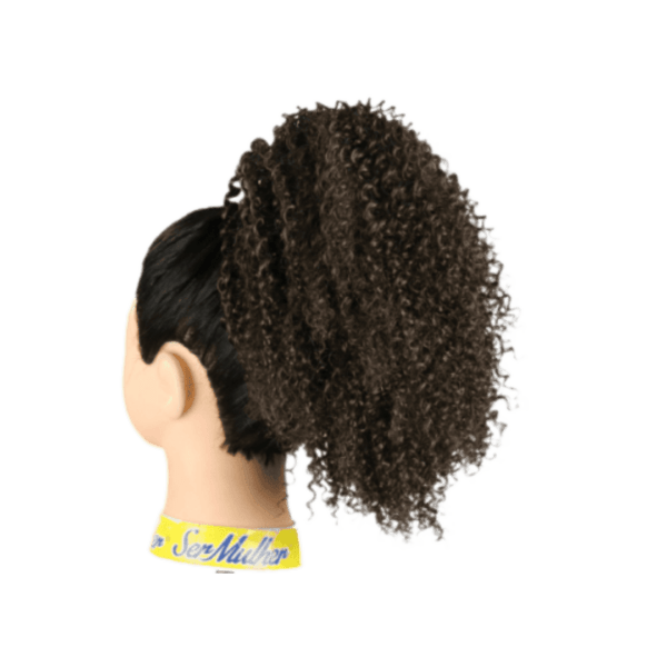 Ser Mulher DONNA Afro Puff suave e natural ao toque! Fácil de Aplicar.