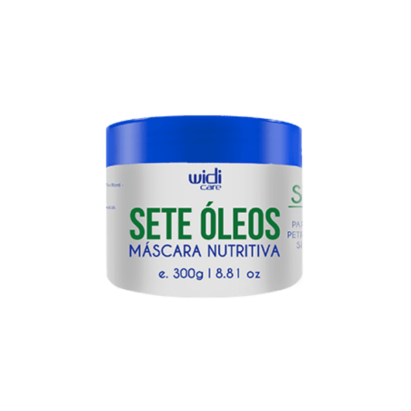 Máscara Nutritiva Sete Óleos foi desenvolvida com óleos vegetais para nutrir os cabelos. Com a tecnologia de um blend composto por sete óleos vegetais, a máscara Sete Óleos repõe lipídeos essenciais para vitalidade dos fios umectando as superfícies altamente ressecadas.