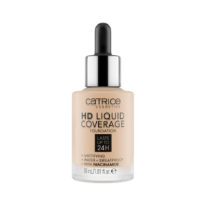 Procura uma nova base favorita? A HD Liquid Coverage Foundation oferece uma cobertura natural e uma textura ultra leve. Para um look ainda mais natural, a base pode ser misturada com protetor solar e aplicada no rosto em conjunto. 