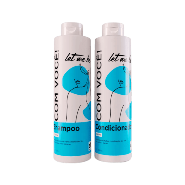 O Kit Com Você Biotina da Let Me Be foi especialmente desenvolvido para proporcionar um cuidado completo aos seus cabelos. Estes ingredientes trabalham em sinergia para nutrir profundamente os fios, controlar o frizz e estimular o crescimento saudável do cabelo.