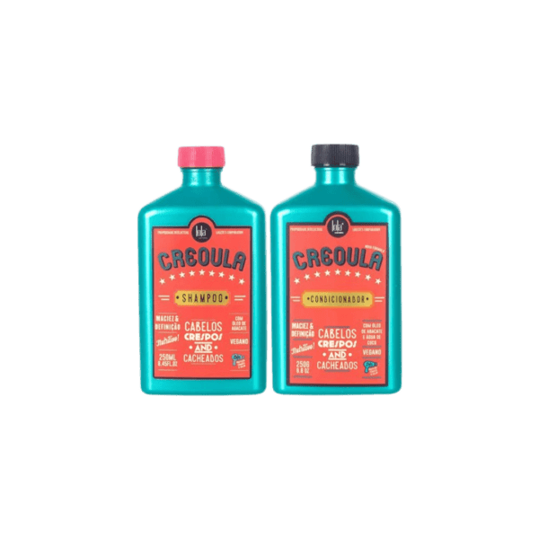 A linha Creoula foi desenvolvida especialmente para quem tem os cabelos encaracolados ou crespos para trazer suavidade e definição. Uma linha altamente nutritiva, com óleo de abacate que é rico em nutrientes que previnem e reparam os danos no cabelo, e água de coco que é rica em aminoácidos, vitaminas e minerais que trazem a hidratação de volta para o cabelo ressecado. Shampoo nutritivo com fórmula leve que limpa suavemente e ajuda seus cachos e tomarem forma, antes mesmo de sair do chuveiro - fios macios, definidos e brilhantes.